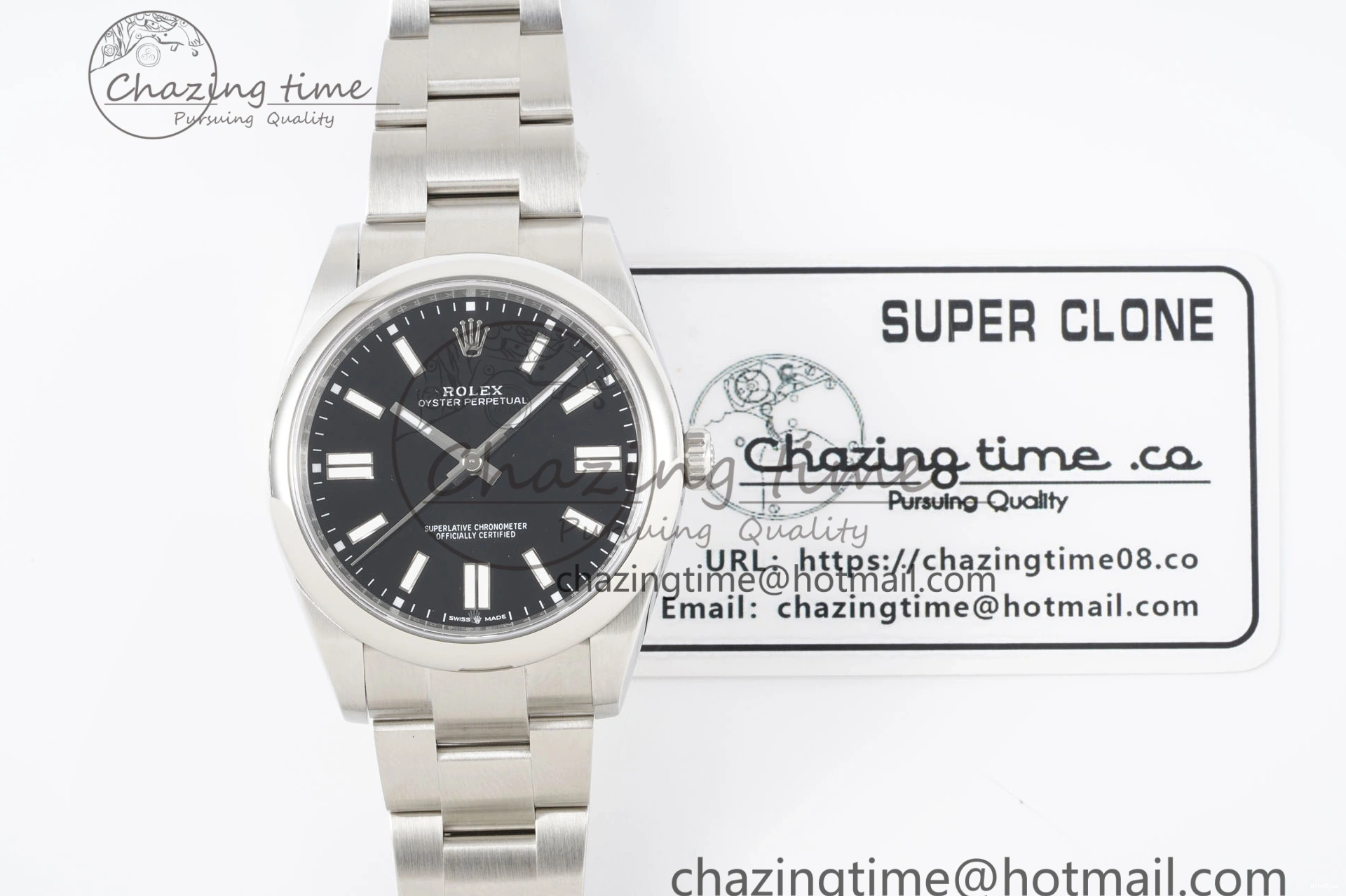 MiroTime 0412 Oyster Perpetual 41mm 124300 KING 1:1 Best Edition 904L Steel Black Dial on SS Bracelet VR Cozy 2082